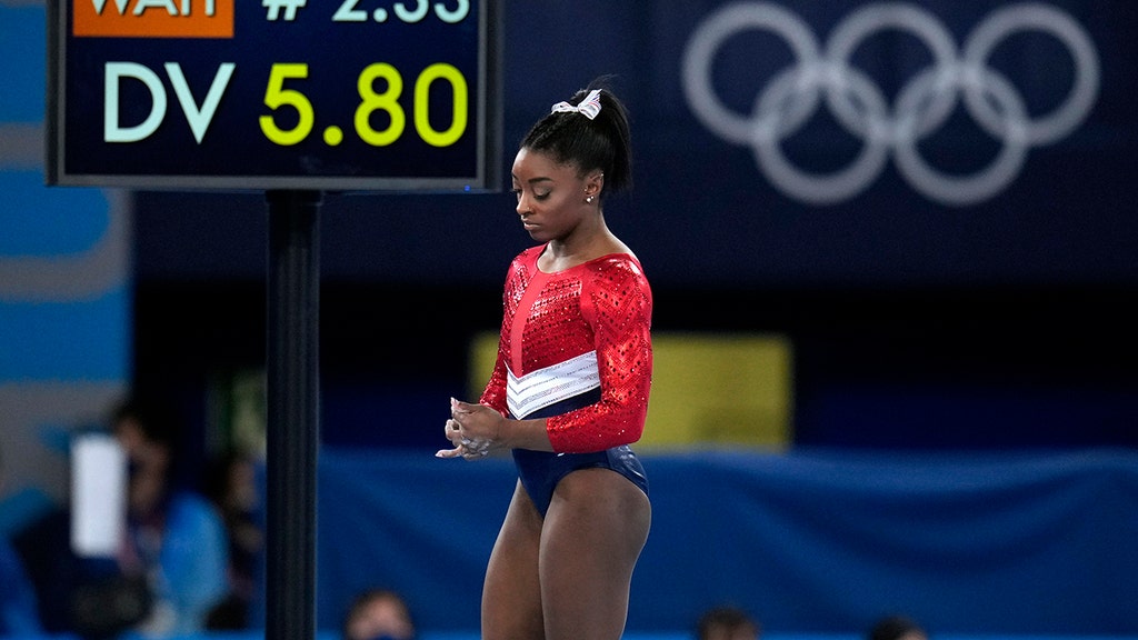 Biles pulls out from another Olympics event; replacement named