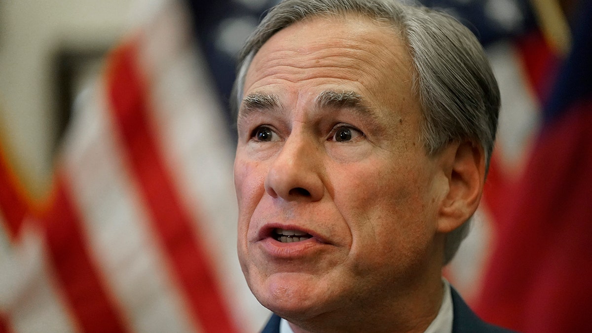 Texas Gov. Greg Abbott speaks at a news conference, June 8, 2021, in Austin, Texas. (Associated Press)