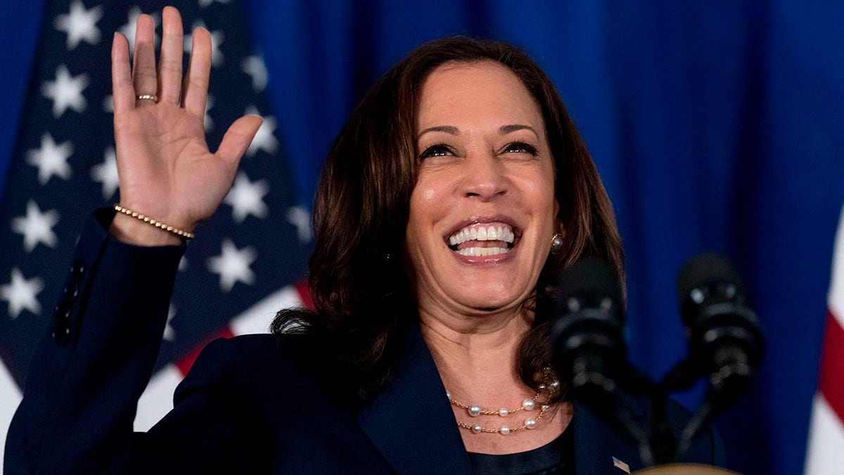Vice President Kamala Harris speaks about voting rights at Howard University in Washington, D.C., on July 8, 2021.