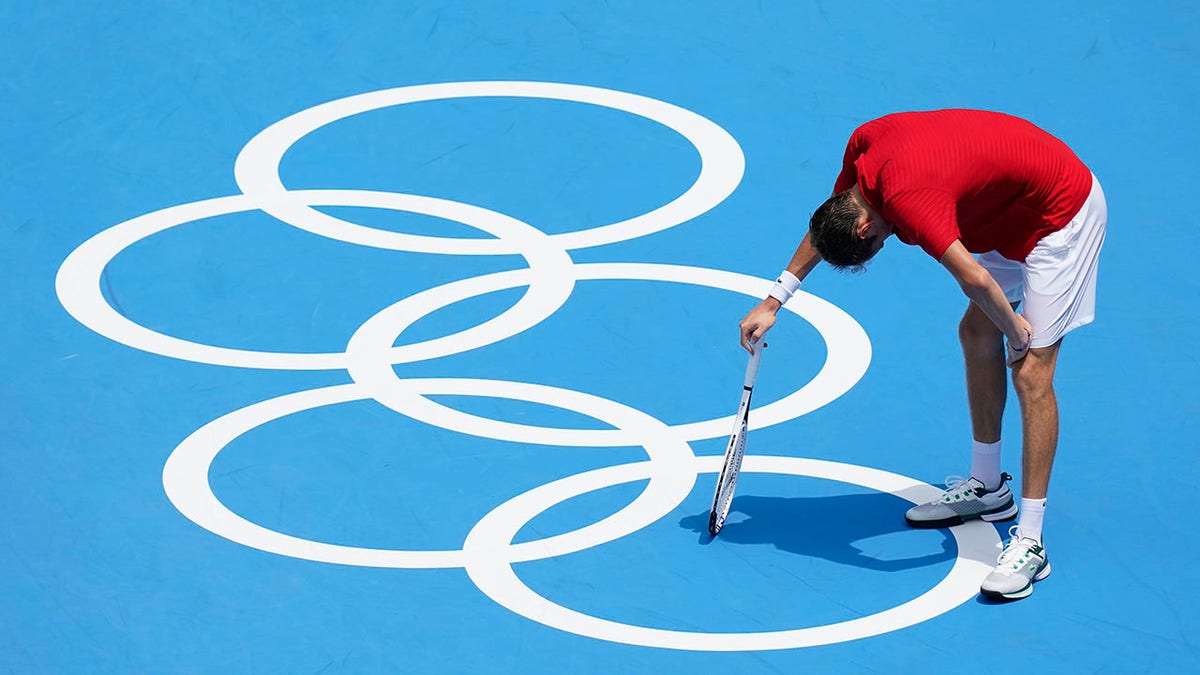 Daniil Medvedev, of Russia,