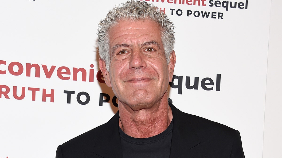 Anthony Bourdain attends an event in New York City, July 17, 2017. (Associated Press)