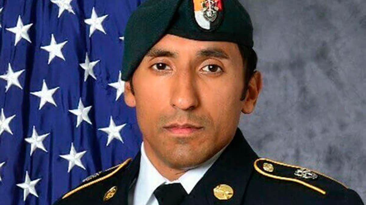 Military portrait of Logan Melgar