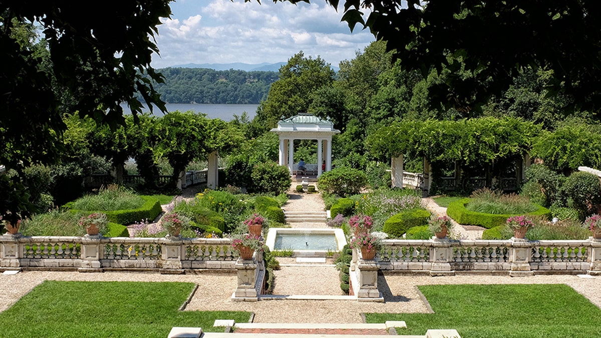 View of the grounds of the Blithewood Gardens at Bard College, Annandale, New York. The school is offering a course on how to sell prison abolition to the masses. (Photo by John Kisch Archive/Getty Images)