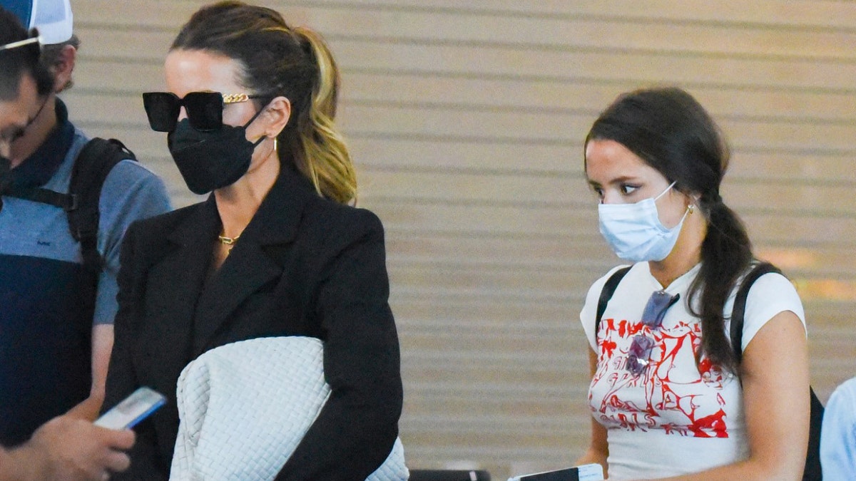 Kate Beckinsale reunited with her daughter, Lily Mo Sheen, after two years apart.