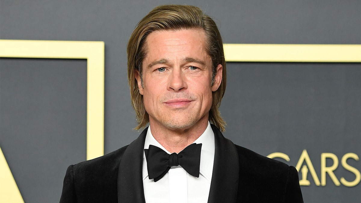 Brad Pitt appears at the Oscars