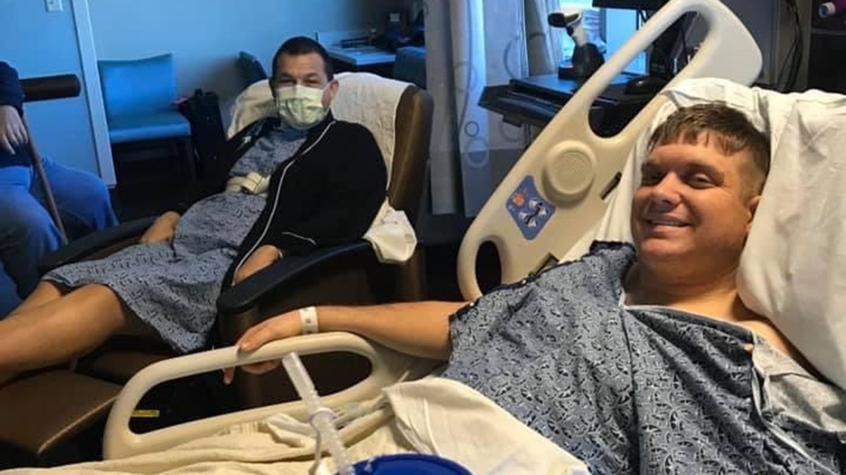 The test came back positive and doctors at Saint Luke’s Hospital of Kansas City successfully performed a kidney donation, giving Whitham one of Coultas’s kidneys, in January 2020.