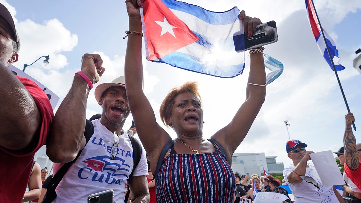 Cuba protest