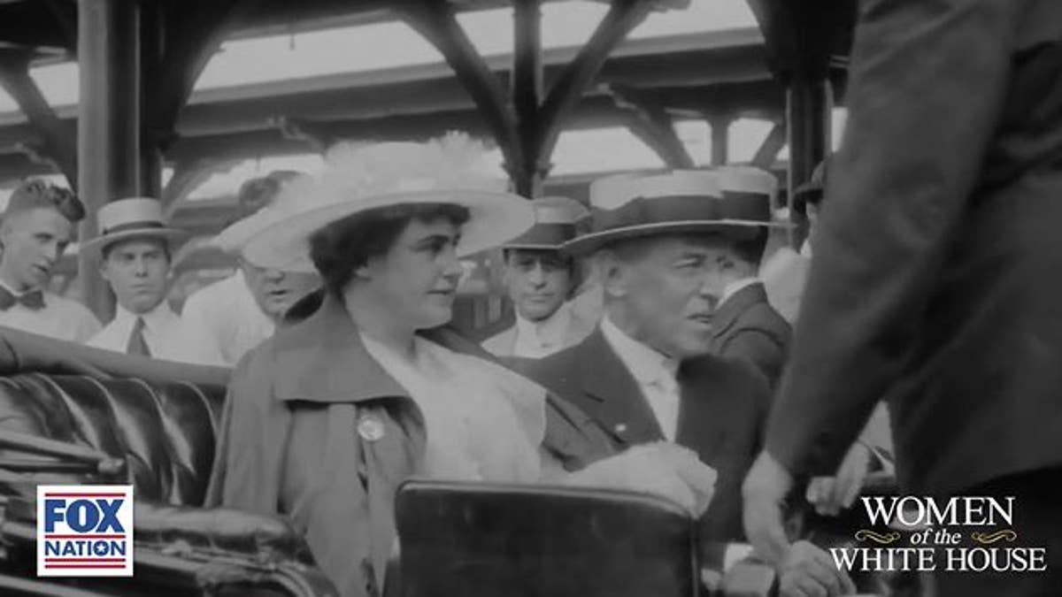 Edith Wilson and Woodrow Wilson