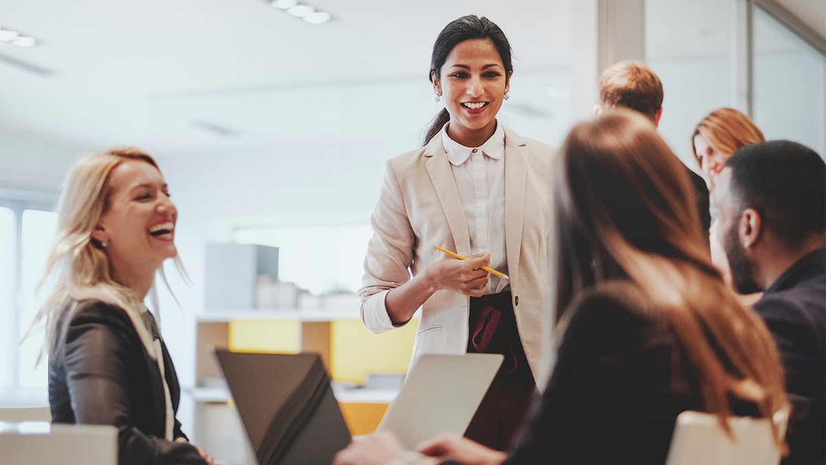 business people in the office