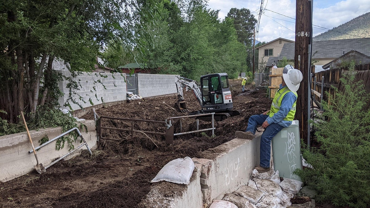 City and Coconino County crews are working to clean up from yesterday’s storm event in east Flagstaff. Heavy rains resulted in flash floods and debris-flows from the Museum Fire Scar Area.