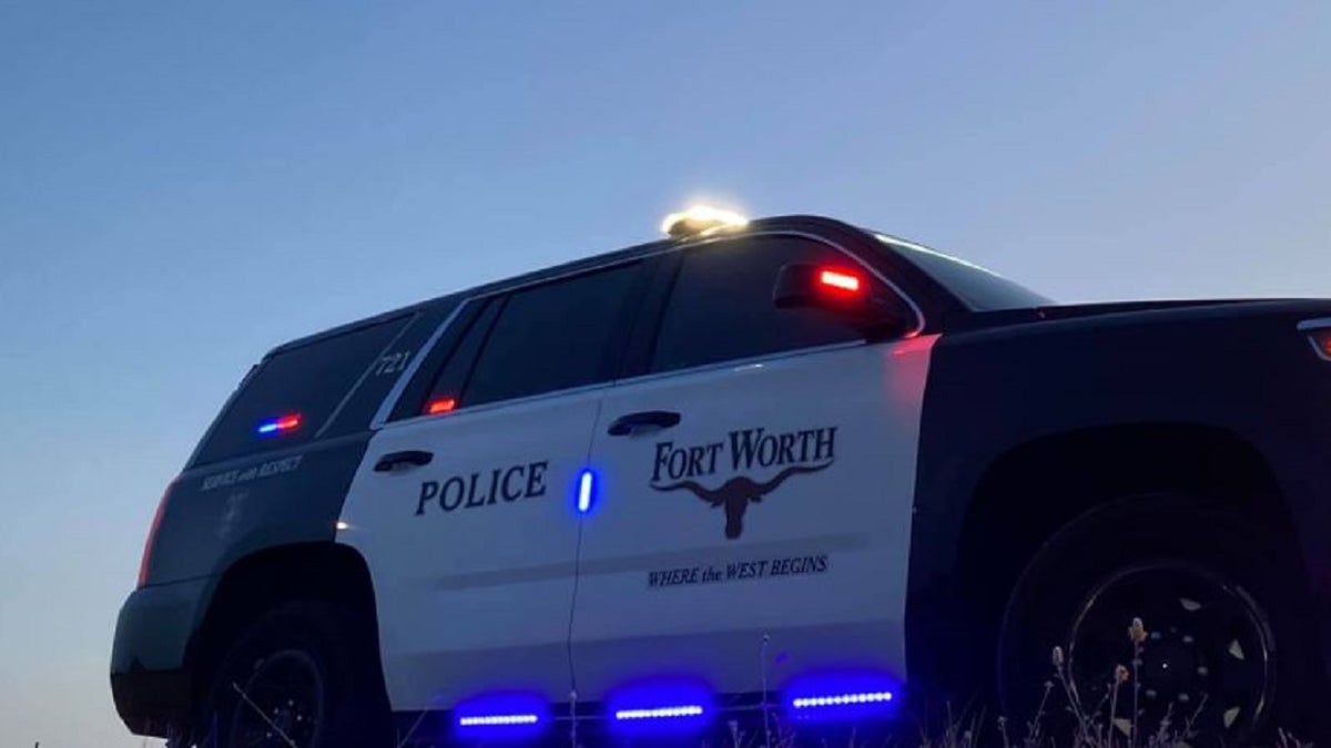 Fort Worth Texas police cruiser