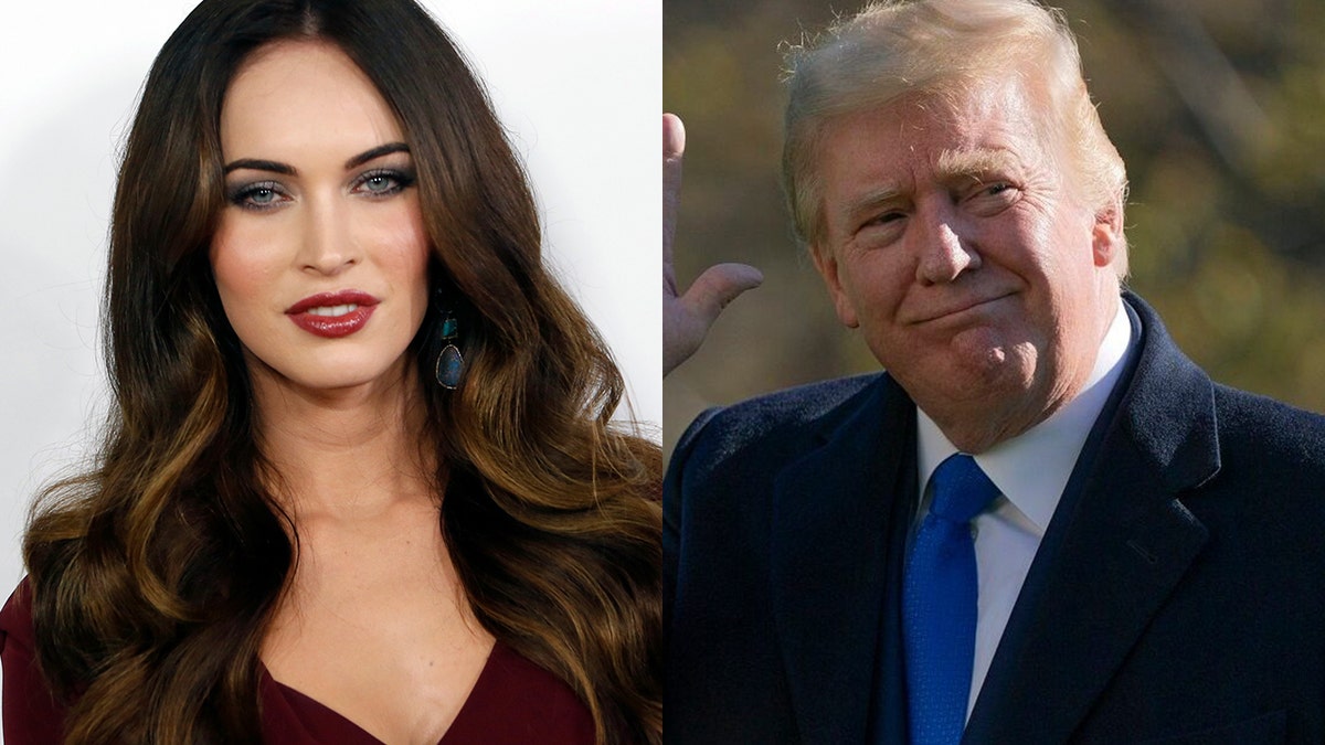 Megan Fox set the record straight after she was accused of being a supporter of Donald Trump.