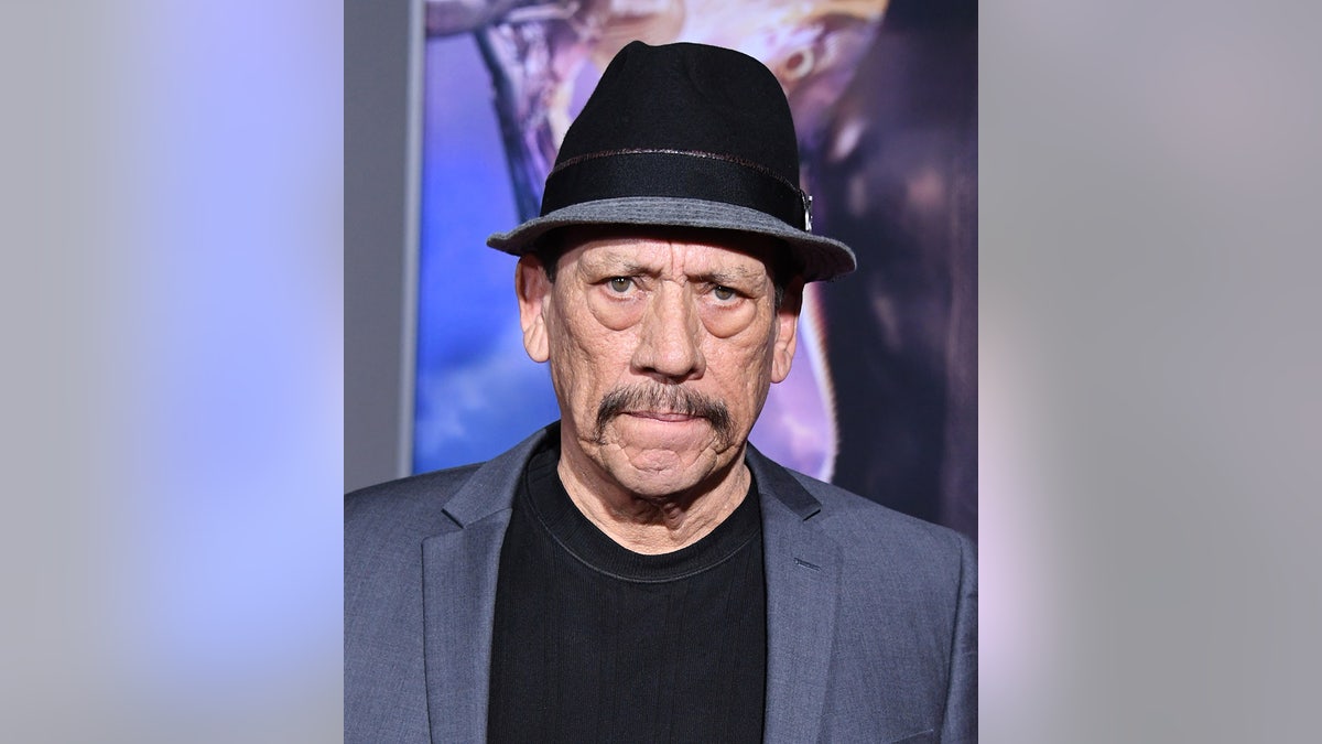 Danny Trejo in a hat at an event