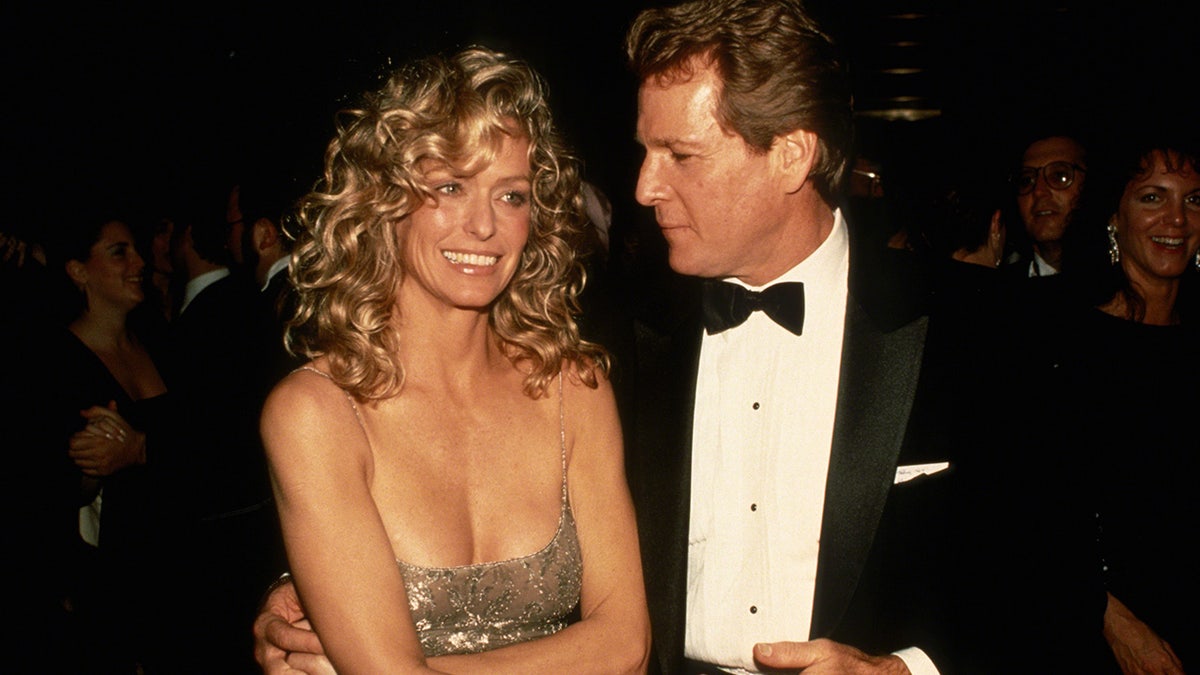 Ryan O'Neal remained by Farrah Fawcett's side as she battled cancer.