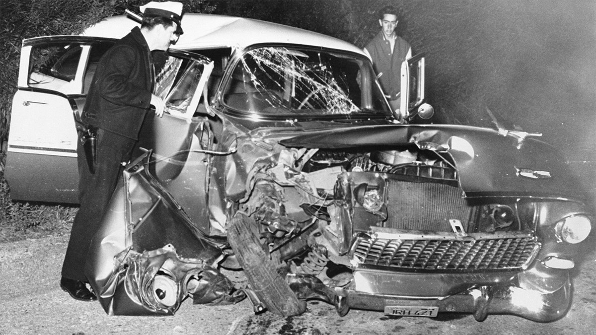 Montgomery Clift's car crash