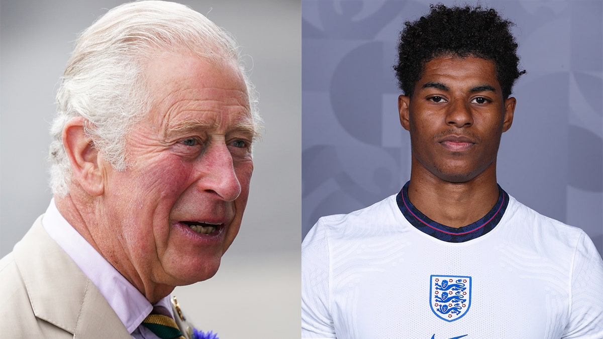 Prince Charles spoke to U.K.'s Radio 4 on Wednesday and highlighted Marcus Rashford's mission to tackle child hunger off the field.