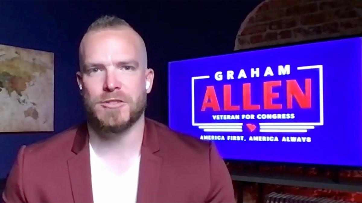 Conservative media personality and congressional candidate Graham Allen raised more than $500,00 in the first six weeks of his campaign, he told Fox News. 