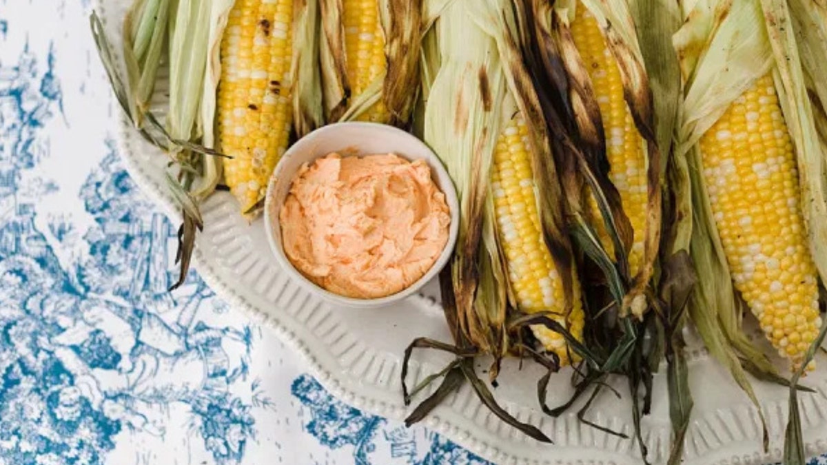 Stacy Anderson, of food blog The Hurried Hostess, shared her recipe for "Perfectly Grilled Corn With Spicy Butter" with Fox News ahead of the Fourth of July weekend. 