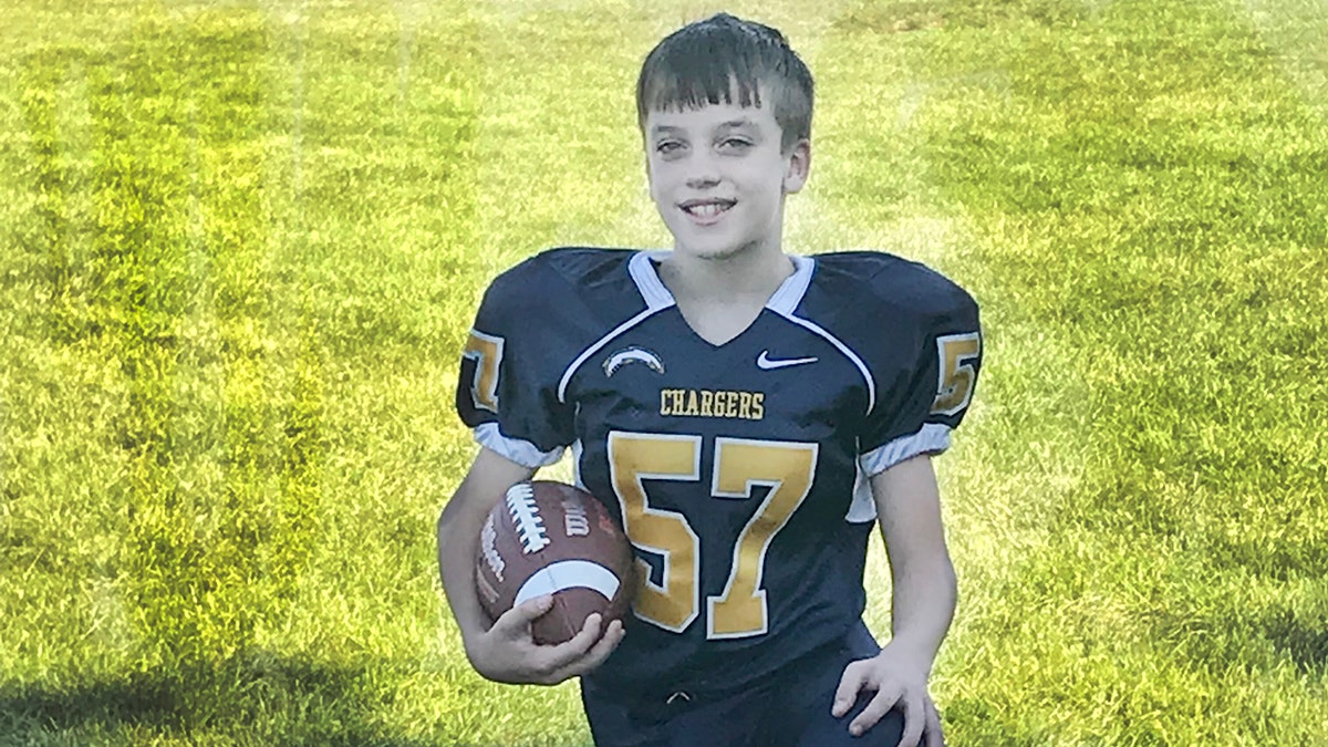 Andrew "Andy" Snook, 13, was getting ready to play high school football before his drowning accident occured on June 25. He's currently still in critical condition. 