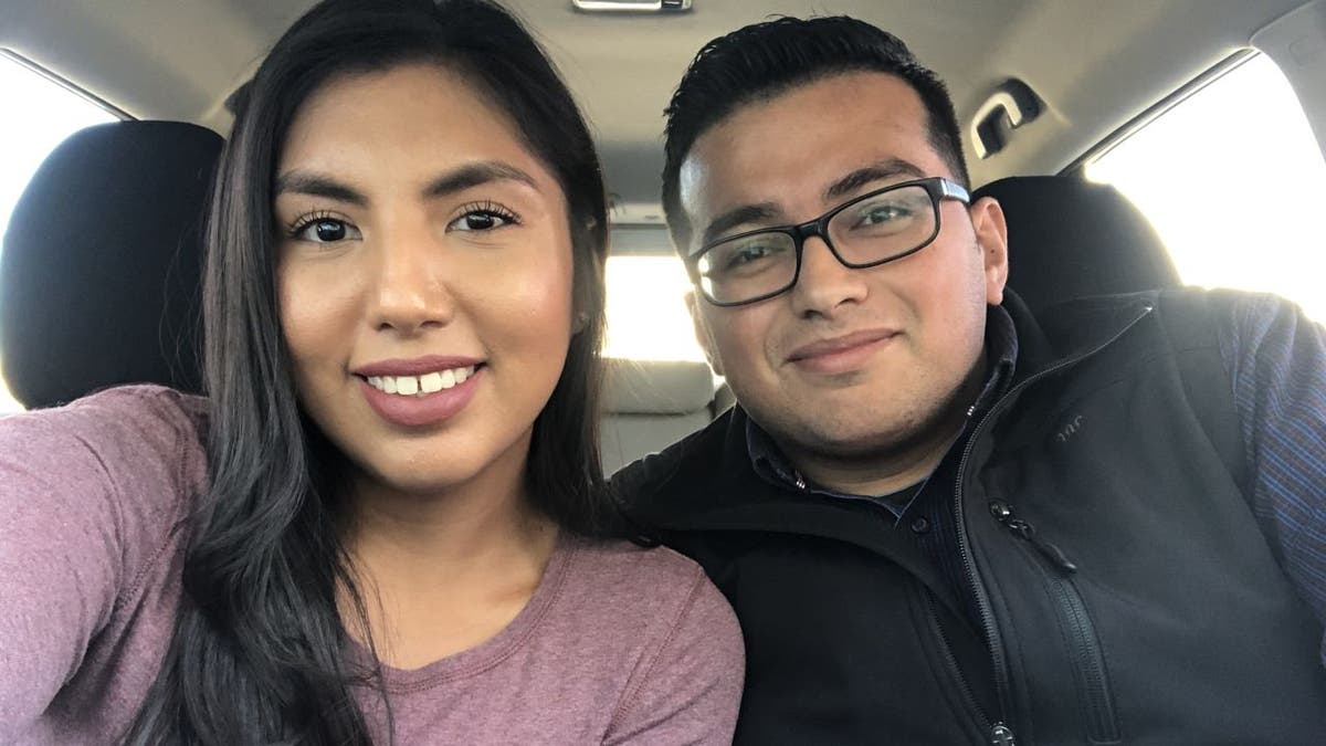 Talia Morales (left) and Eulalio Wolfe (right) got engaged in June 2021 and plan to wed in December.