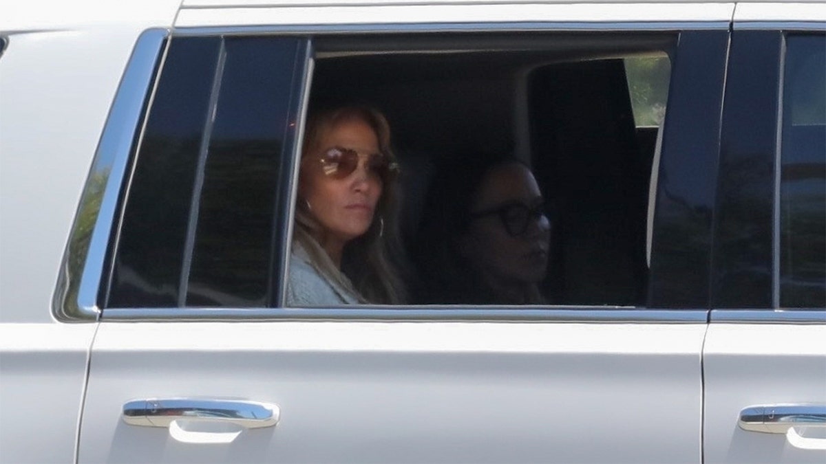 Jennifer Lopez returns from a trip to the Hamptons with Ben Affleck.