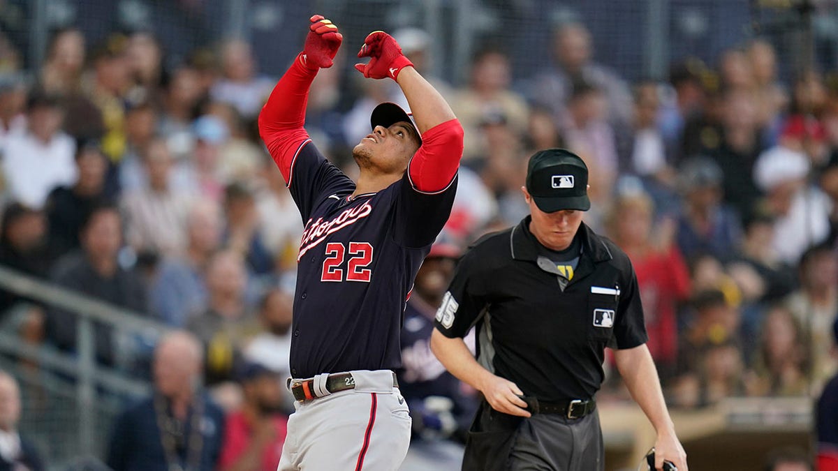 Soto, Bell homers lead Padres past Nationals 2-1