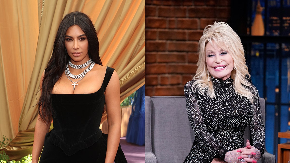 Kim Kardashian channeled her inner Dolly Parton in her latest Instagram caption. The star used a quote of Parton's to which the country music star responded, ‘You’re doing great sweetie.'