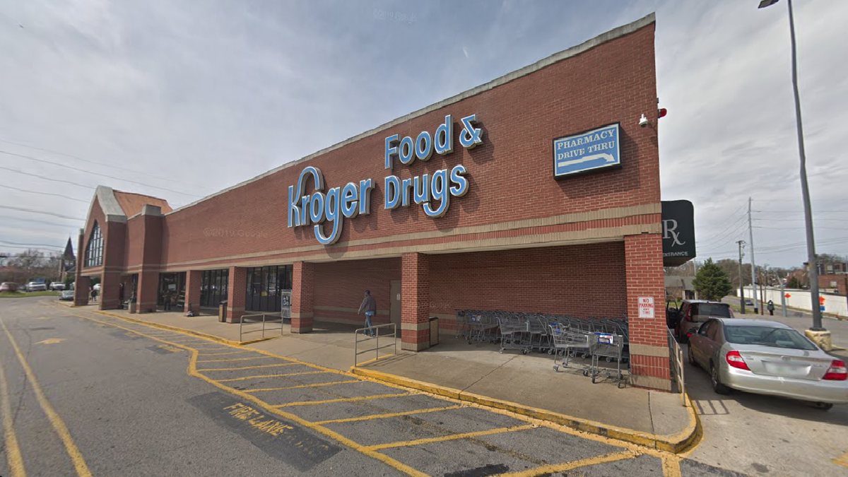 The Kroger grocery store in Nashville where the incident occurred Monday afternoon. (Google Maps)