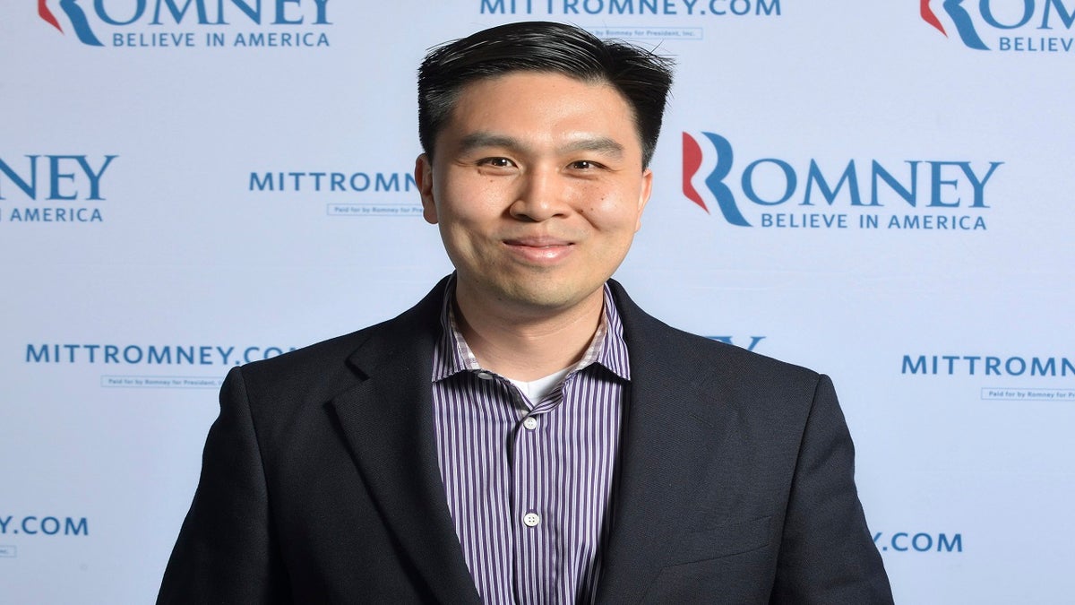 In this June 2012 file photo, then-campaign policy director Lanhee Chen is photographed at the Mitt Romney campaign's Boston headquarters. (AP)
