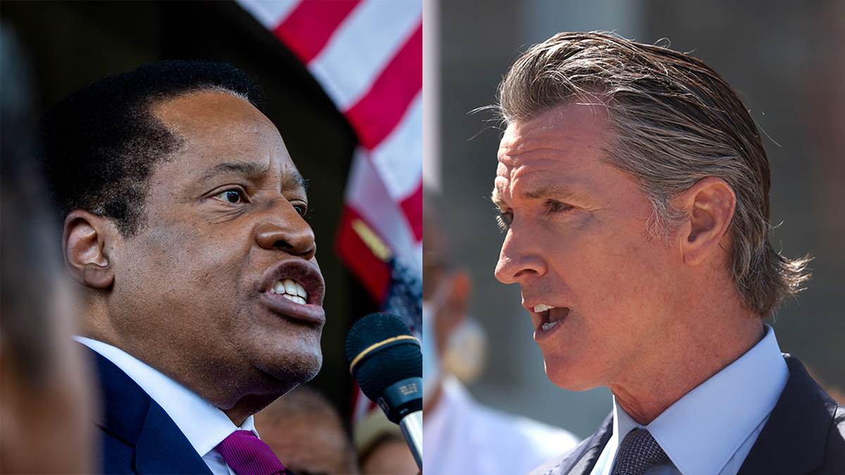 Gavin Newsom slammed for mask 'hypocrisy' and 'ignoring science' by GOP gubernatorial candidate Larry Elder | Fox News