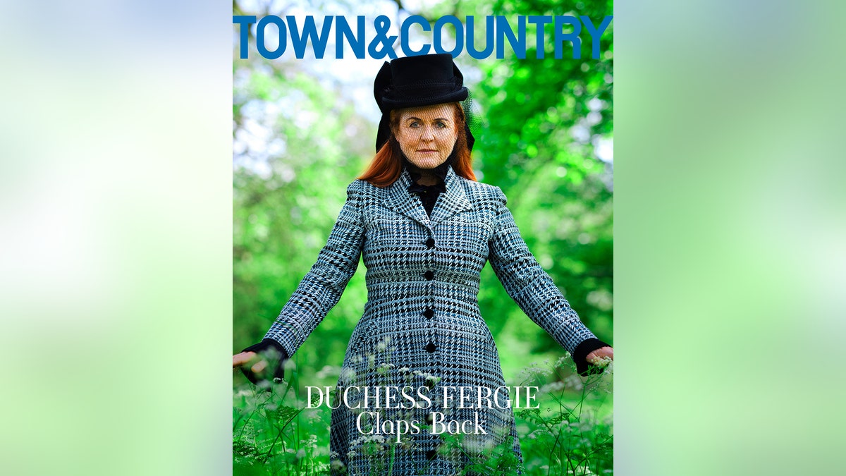 Sarah Ferguson Cover Town & Country