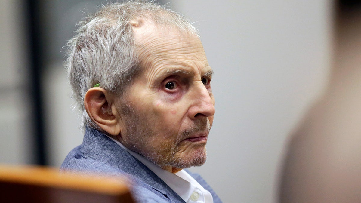 Real estate heir Robert Durst looks over during his murder trial in Los Angeles, California, U.S., March 10, 2020. (Alex Gallardo/Pool via Reuters/File Photo)