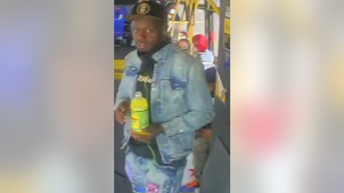 The NYPD is searching for this man who they say assaulted an 83-year-old bus passenger in May. 