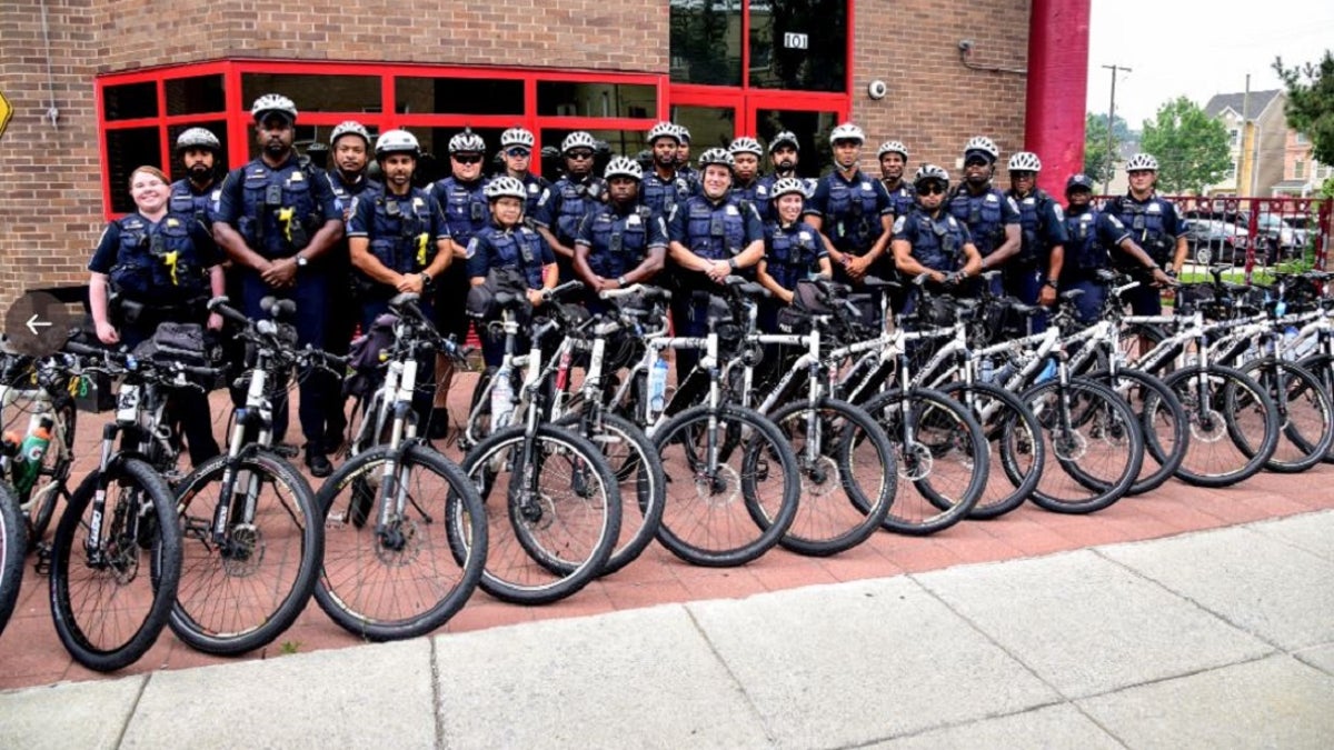 A new Washington D.C., police unit will be manned by officers on bikes and scooters in high crime areas.