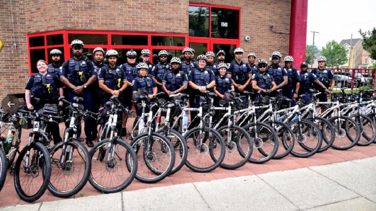 A new Washington D.C., police unit will be manned by officers on bikes and scooters in high crime areas.