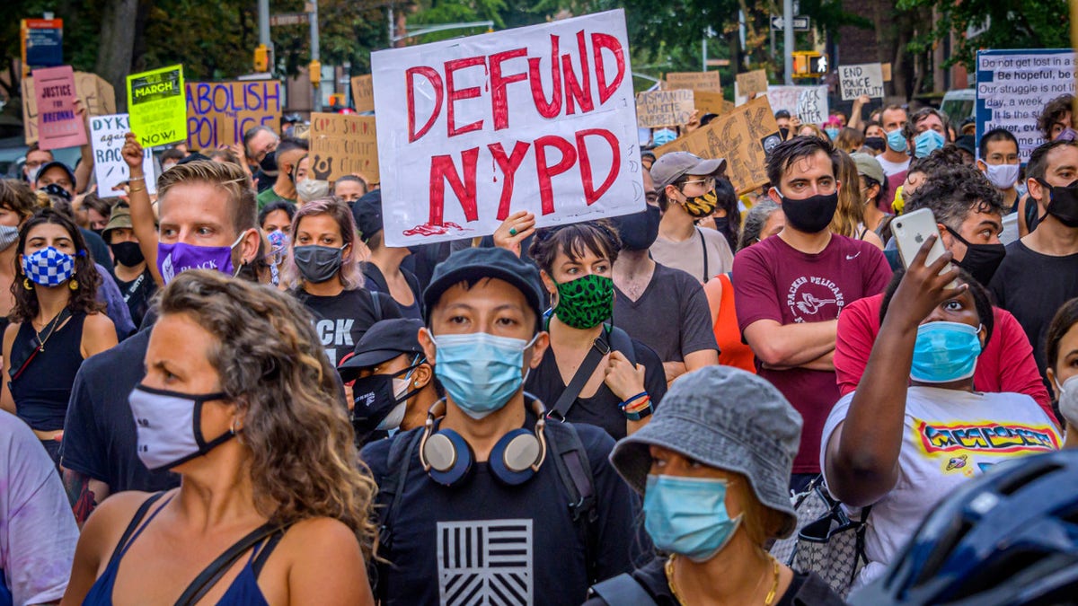 defund the police protests nyc