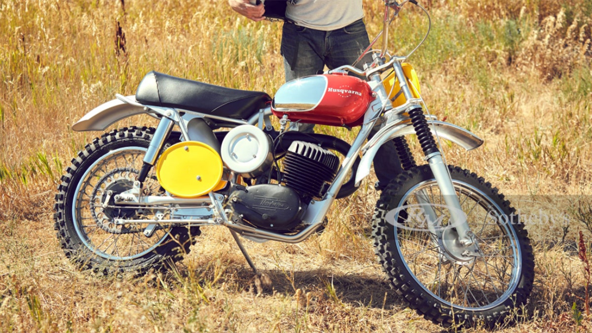 This 1968 Husqvarna Viking 360 was the first of the brand's bikes owned by Steve McQueen.