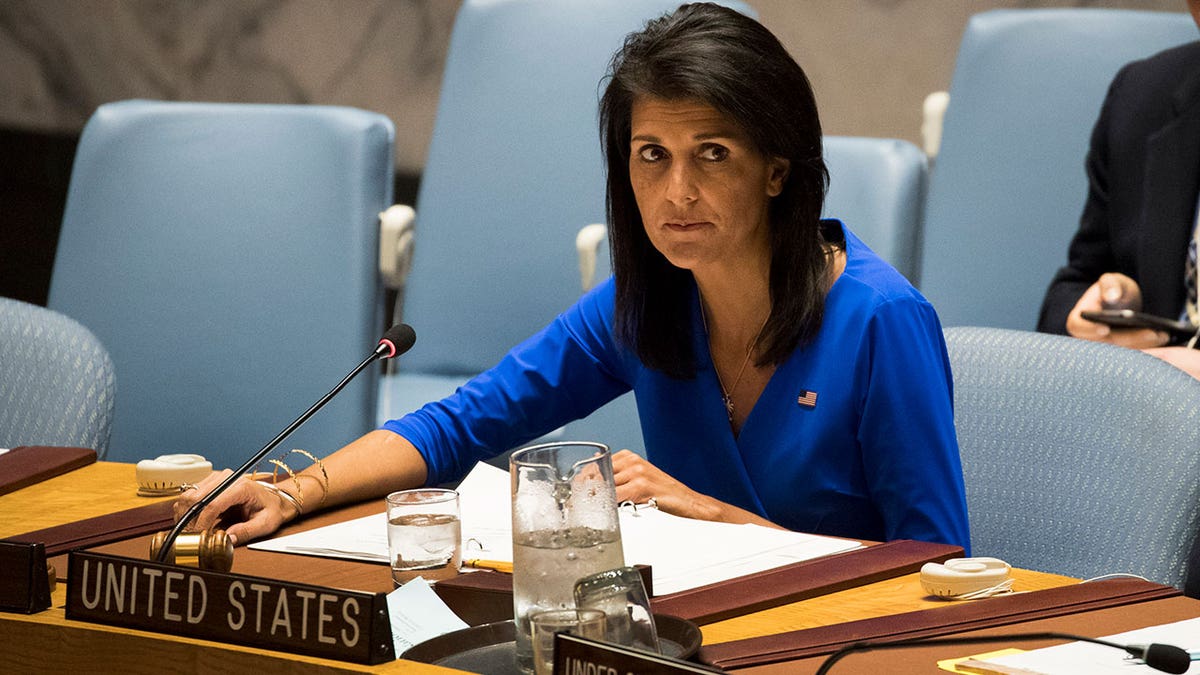 U.S. Ambassador to the United Nations Nikki Haley at United Nations