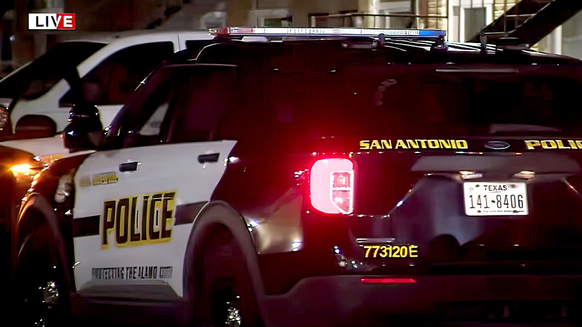 San Antonio police cruiser