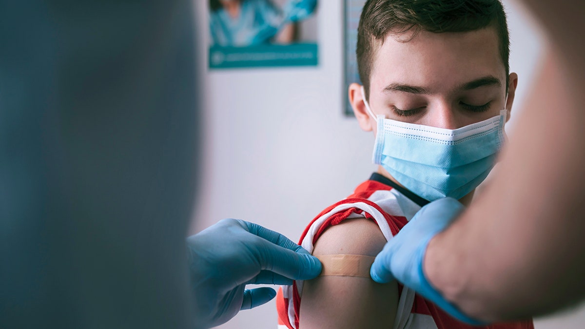 teenage boy COVID-19 vaccine