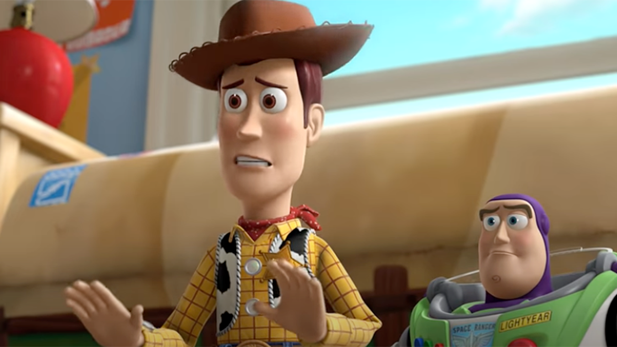 Disney had some fans teary-eyed when it posted a heartfelt image from "Toy Story 3" on Twitter Monday. (Disney). 