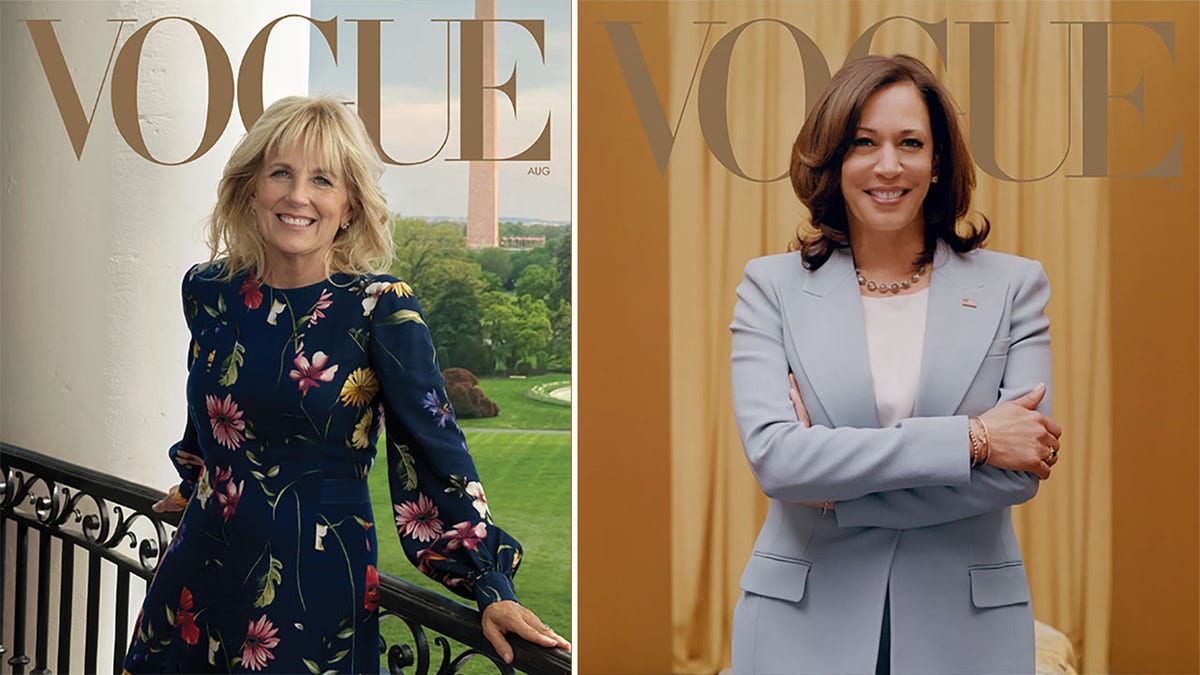 Vogue magazine, Jill Biden, Kamala Harris