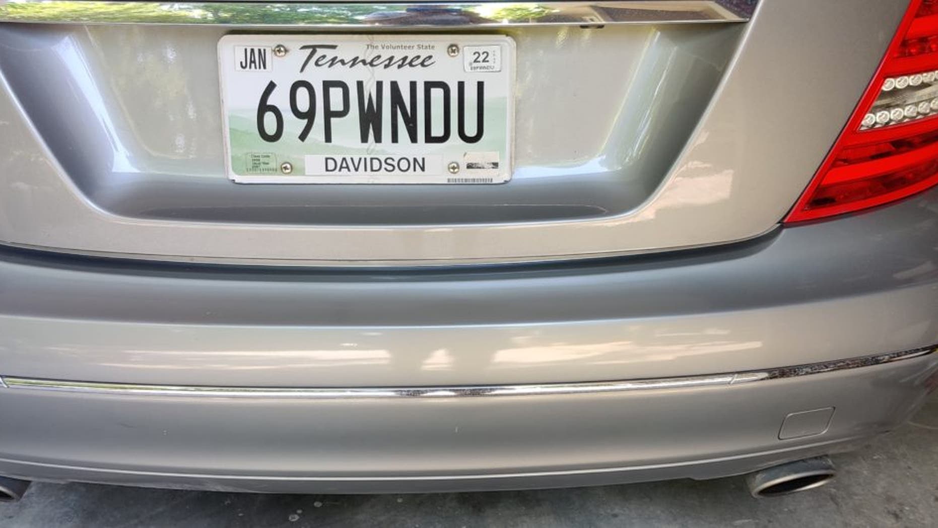 Tennessee woman sues after state officials deem vanity license plate ‘offensive’