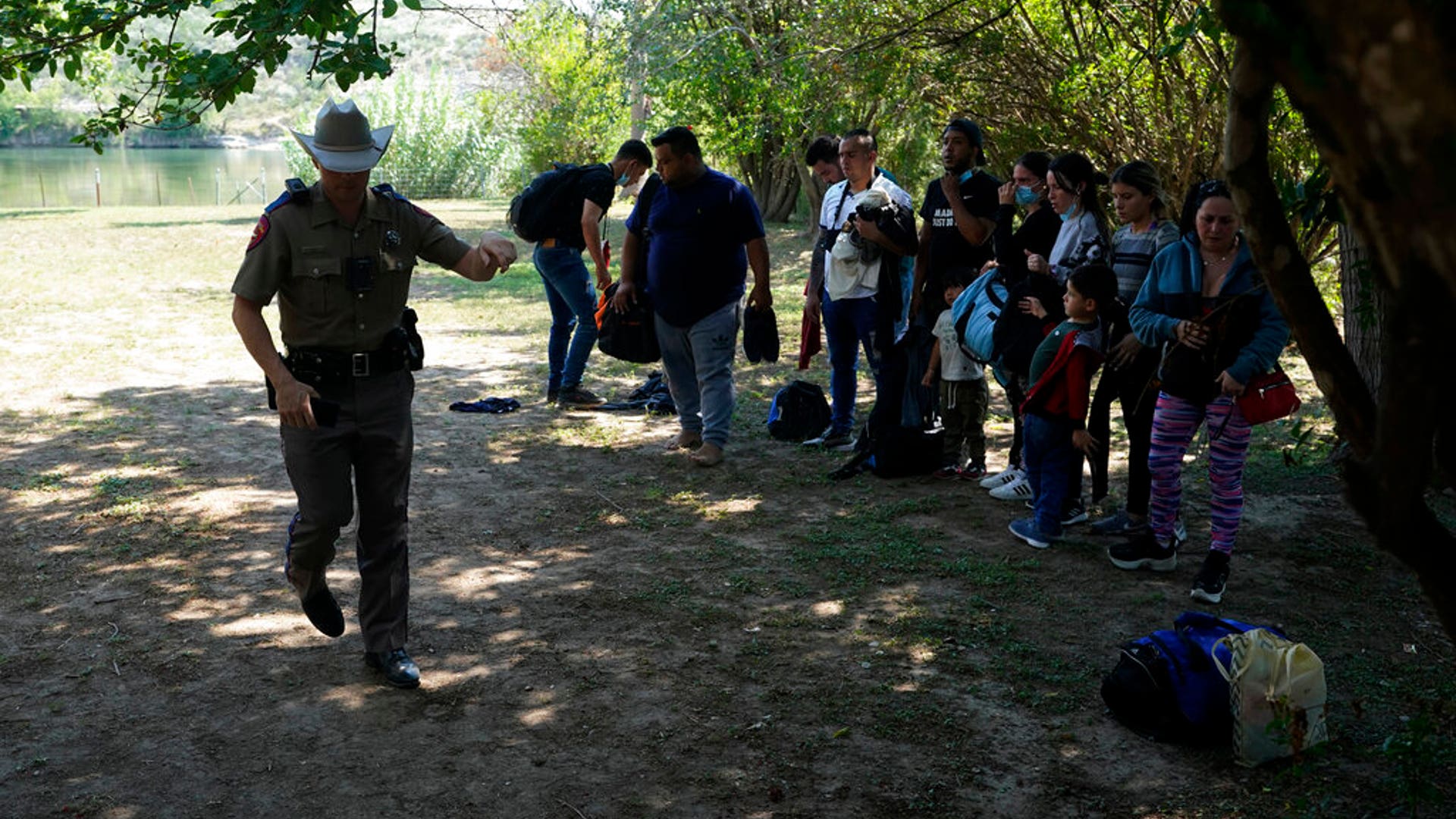 Meanwhile, Texas began building its own border wall -- a Trump-era project that the Biden administration had ended abruptly. It also launched Operation Lone Star, which surged law enforcement and resources to stop illegal immigrants at the border. (AP Photo/Eric Gay, File)