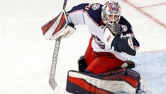 Blue Jackets' Elvis Merzlikins says Matiss Kivlenieks saved him, pregnant wife the night of firework death