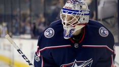 Late Blue Jackets goalie Matiss Kivlenieks receives touching tribute from teammate