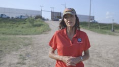 South Dakota governor encounters migrants crossing southern border while visiting National Guard