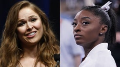 Ronda Rousey slams Simone Biles critics in scathing tweet: They don't 'know their foot from their a--hole'