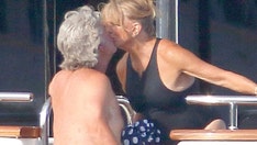 Goldie Hawn and Kurt Russell smooch during romantic getaway in Saint-Tropez
