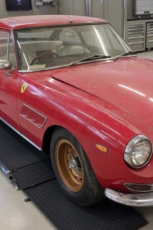 Rare Ferrari PARKED for 47 years